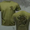 T-shirts pour hommes T-shirt des forces spéciales italiennes du 9e parachutiste aéroporté Folgore Col Moschin. 100% coton T-shirts décontractés Top ample Taille S-3XL 230712