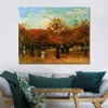 Canvas Kunstwerk Het Bois De Boulogne Vincent Van Gogh Schilderij Handgemaakte Impressionistische Landschapskunst Voor Eetkamer