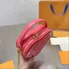 Mini Love Bag Monograms Designer Shoulder Cosmetic Bag Crossbody Holder Wallet Quilted Soft Leather Purse Gold Chain Love Bag