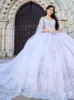 Lilac Lavender Princess Quinceanera Dresses with Separate Cape Silver Metallic Lace Appliques vestido quince anos mas vendidos