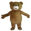 2021 Factory Teddy Bear Mascot Costume Cartoon Fancy Dress Fast Adult Size271K