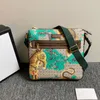 Messenger väska unisex axel kors kroppspåsar designer handväska handväska duk bokstäver mönster tryck metall tillbehör justerbar nylon axel rem 60 cm