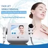 RF Beauty Equipment 2 hanterar vakuum RF Ansiktsmassage hudföryngring Lyftande kylradiofrekvensmaskin