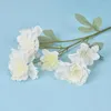 Decorative Flowers Artificial Snow Peony Wedding Arrangement Pography Props Silk Flower Home Decoration Ornaments Fake