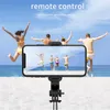 Selfie Monopés Selfie Stick Monopé para telefone Compatível com Bluetooth sem fio Dobrável Selfie Stick Tripé Controle Remoto para Ios para Android R230713