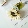 Dekorativa blommor 1/3 st konstgjorda 44 cm falska solrosor plockar fusk sidenblomma för hemmakontor Butik Vardagsrumsdekor Höstdekorationer