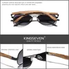 Sonnenbrillenrahmen KINGSEVEN Hohe Qualität Holzlegierung Rahmen Männer Sonnenbrille Frauen UV400 Sonnenbrille HD Polarisierte Linse Brillen Camping Angeln Gafas 230712