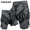 Spodenki męskie VSZAP Spodenki techniczne Sport Trening i zawody Spodenki MMA Tiger Spodenki bokserskie Muay Thai Mma Short 230712