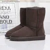 Bottes 2023 100% véritable cuir de vachette bottes de neige femmes Top qualité Australie bottes bottes d'hiver pour femmes chaussures chaudes livraison gratuite T230713