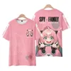 Suits Spy X Family 3D Print Tshirt Anime Kawaii Girls Anya Boys Fashion Tshirt Haruku Children Tshirt Top Adult Clothing