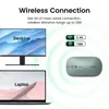 Мыши Ugreen Mouse 4000 DPI Wireless 40DB Silent Click для MacBook Pro M1 M2 iPad планшет компьютер ноутбук 2 4G 230712