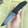 1Pcs KS1990 Coltello pieghevole Flipper assistito 8Cr13Mov Rivestimento in titanio nero Tanto Blade GRN Manico Coltelli tascabili tascabili EDC con scatola al minuto