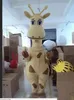 2023 new Yellow Giraffe Mascot Costume Cartoon Character Costume