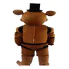 2019 nuevo Five Nights at Freddy's FNAF Freddy Fazbear Mascot Costume Cartoon Mascot Custom2784