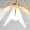 Lampade a sospensione Nordic Lights Designer Hanglamp in acrilico per sala da pranzo Camera da letto Bar Decor Lighting Modern Home Sospensione per apparecchi E27