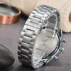 luxe Fashion Style herenhorloges quartz uurwerk volledig roestvrij staal Zweefsluiting Sportpolshorloge voor heren waterdicht verkoop Klassiek horloge