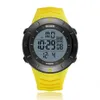 OHSEN MEN Watches Electronic LED na zewnątrz Wodoofowy Wodoofowy Wateroof Wristwatch Yellow Silikon 5atm Nurce Stopwatch zegarki cyfrowe