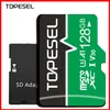 Ramy TOPESEL karty Micro SD 64GB karta pamięci MicroSD klasa 10 wysoka prędkość 128GB 256GB U3 4K HD TF Flash do telefonu kamera drona 230712