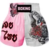 Herrshorts Muay Thai boxningsshorts Boxershorts Man Kvinnor Barn KickBoxing Fight Grappling Mma Sanda Combat Training Fitness Trunks Short-Pants 230712