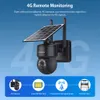 كاميرات IP Shiwojia wifi اللاسلكية PTZ Solar Camera 4G SIM 3MP في الهواء الطلق لوحة صوتية حماية أمان CCTV CAM 230712