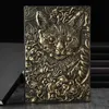 1 Stück Cat Star Man A5 Hardcover Retro Notizbuch Journal Notizblock