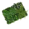 装飾花人工緑の壁 16 × 24 インチ大型緑パネル草背景 UV 保護フェイクプライバシー生垣装飾用