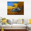 Opere d'arte fatte a mano Dipinti su tela di Vincent Van Gogh Rest Work After Millet 1890 Modern Art Kitchen Room Decor