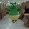 2018 Vestito operato dal costume della mascotte dell'orso gommoso verde di alta qualità 267n