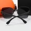 Gafas de sol de diseñador vintage de lujo para hombres, mujeres, gafas de sol de piloto 2023 Moda clásica, accesorios para gafas Adumbral negros, gafas lunettes de soleil con estuche