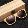 Sonnenbrillen EZREAL Brand Design Handgefertigte Sonnenbrille aus natürlichem Holz und Bambus, Luxus-Sonnenbrille, polarisiert, aus Holz, de sol masculino 230712