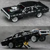 Diecast Model 1168pcs Teknik Dodge Şarj Cihazı Yarış Araba Yapı Taşları 42111 Tuğlalar Filmde Oyuncaklar Erkek Çocuklar İçin Hızlı Hediye 230713