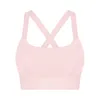 Ll-dw227 Women Yoga Outfits Cheerleaders Vest Girls Running Trainer Sport Bra Ladies Casual Adult Tennis Sportswear Exercise Underwear Wear Elastic