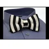 Bow Binds Hooyi Mode Wolle Krawatte für Männer gestrickt