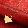 Pendant Necklaces Nicaragua Map With Cities Silver Color Gold Jewelry Nicaraguan Jewellery