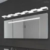 Applique murale moderne LED miroir lumière cosmétique acrylique salle de bain éclairage vanité étanche WY428