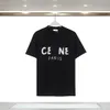 Marka damska koszulka Celins projektanci czołgów litera drukowana kamizelka kamizelka kobiet celins t-koszule w paski litera bez rękawów Y2K Tops Knit 6336
