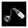 Smoking Pipes Qbsomk 10Mm 14Mm 18Mm Male Female Clear Thick Pyrex Glass Oil Burner Water For Rigs Bongs Big Bowls Drop Delivery Home Dhsel