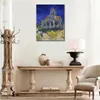 Kościół w Auvers ręcznie robiony Vincent van Gogh malarstwo Impresjonista Canvas Art for Enterway Decor