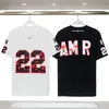 2023 Designer Fashion Luxurys Amari T shirts Printed Fashion Mens and Women amris Tshirt Cotton t shirt Clothes Harajuku Streetwear Loose Hip Hop Street T-shirt