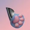 マウスパッドリストレスト 3D パッドソフトシリコンかわいい猫の足マット低反発クッションマウスパッド子供用ラップトップコンピュータ 230712