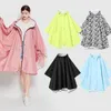 2023 Fashion Plus Size Cape Thin Breattable Outdoor Cykling Vandring Portable Raincoat Rain Poncho för män och kvinnor L230620