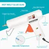 Caulking Gun Chanseon 150W EUUS Melt Glue Gun Smart Adjustable Temperature Copper Nozzle Heater Muzzle Diameter 11mm Craft Repair Tool 230712