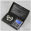 Balances 0.01G Échelle de Haute Précision Électronique Mini Numérique Poids de Poche Bijoux Diomand Nce Cadeau Drop Delivery Outils Équipement Dhsmb