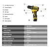 Electric Drill VVOSAI 16V MAX Brushless Cordless Drill 32N.m Electric Screwdriver 251 Torque Settings 2Speeds MTSeries Power Tools 230712