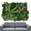 Fleurs décoratives verdure mur 16x24in gazon artificiel vert haie fond toile de fond décor avec Protection UV pour