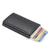 Money Clips Anti-Theft Id Credit Card Holder Thin Aluminium Metal Wallets Pocket Case Bank Women Men Mini Wallet Box Drop Delivery Je Dh239