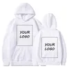 Herren Hoodies Sweatshirts Benutzerdefinierte Hoodie Männer Entwerfen Sie Ihre Fleece-Kapuzenkleidung Frauen Harajuku Oberbekleidung Y2k Plus Size Hoody 4XL 230712