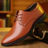Dress Shoes Men's Breathable Leather Black Soft Bottom Spring And Autumn Man Business Formal Wear Casual 230712