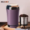 Manual Coffee Grinders Portable Mini Electric Coffee Grinder Kitchen Multifunctional Grinding Machine For coffee beans Nuts Pepper Tobacco Grains Mill 230712