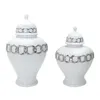 Bouteilles De Stockage Porcelaine Pot De Gingembre Plantes Titulaire Artisanat Ornements Traditionnel Vase En Céramique Temple Pour Chambre Maison Fête Mariages Bureau